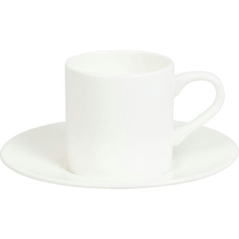 KÖNITZ Espressobecher KCB304  mit Untertasse - Bone Porzellan