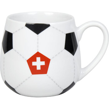 KÖNITZ Porzellan Tasse KC143 Fußball Schweiz