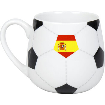 KÖNITZ Porzellan Tasse KC143 Fußball Spanien