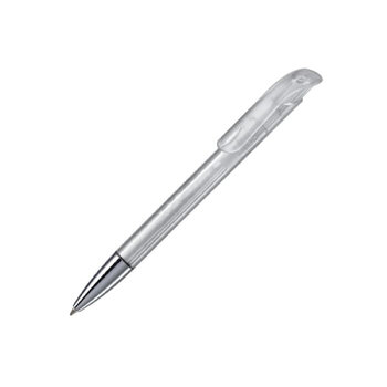 Kugelschreiber Atlas Transparent mit Metallspitze 