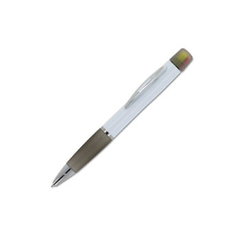 Kugelschreiber Hawaii mit dreifarbigem Textmarker