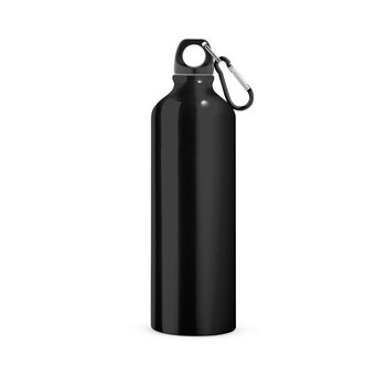 LANDSCAPE L. Aluminium-Sportflasche mit Karabiner 800 ml