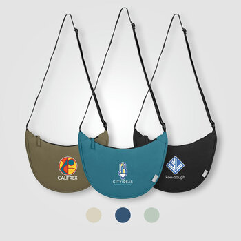 Lucca – Verstellbare Umhängetasche aus rPET-Nylon – 4.5 L