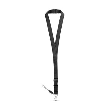 MURRAY. Lanyard aus Polyester (20 mm) mit einem Schlüsselband