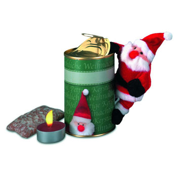 Magnetischer Weihnachtsmann in der Dose