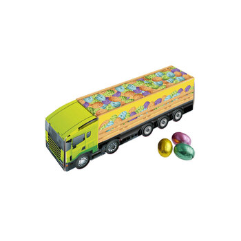 Medium Lkw mit Osterschokolade