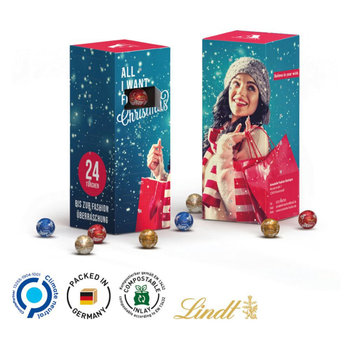 Minikugel Tower Adventskalender Lindt