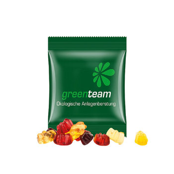 Minitüte 10 g Trolli 30% Fruchtsaft Bärchen
