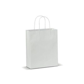 Mittlere Papiertasche im Eco Look 120g/m²