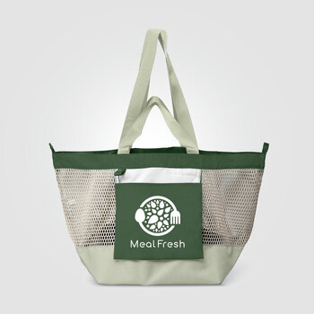Neri Tragetasche faltbar aus recyceltem Netzgewebe - 45 L