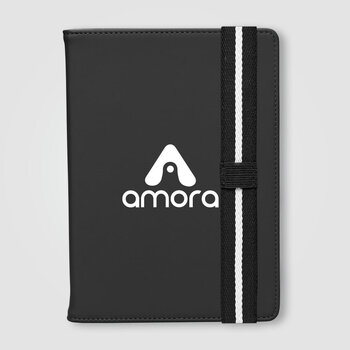 Newport rPET Chevron Refillable Journal Pen Set - A5
