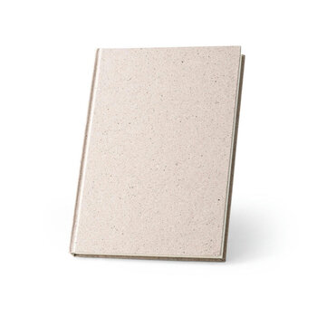 ORGANIC RIGID. Notizbuch A5 mit Hardcover aus Elefantendung (80%)
