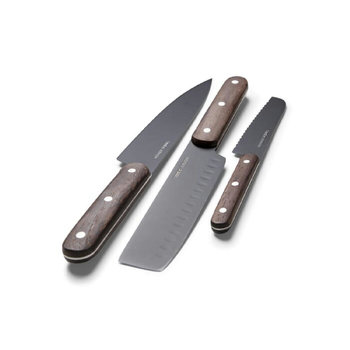 Orrefors Jernverk Messerset holz 3er-Set