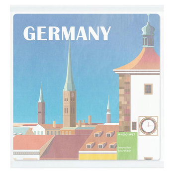 POLYCLEAN rPET Displaytuch 20x20 cm im Pergaminbeutel, All-Inclusive-Paket 
