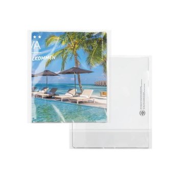 POLYCLEAN rPET Displaytuch 30x20 cm im Cellulosebeutel, All-Inclusive-Paket 