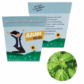 POTTI Card - Samenset - Basilikum