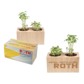 Pflanz-Holz 2er Set