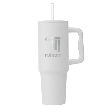 Polar Pro - 1180 ml Recycling-Edelstahlbecher mit Trinkhalm - Doppelwandig