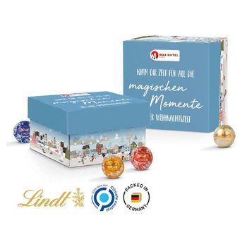 Präsentbox Eco Midi 8 Lindt Lindor Mini Kugeln Mischung