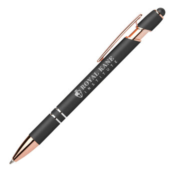 Prince Softy Roségold Metallic Kugelschreiber - m/Stylus