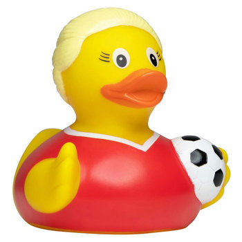 Quietsche-Ente Fußballerin