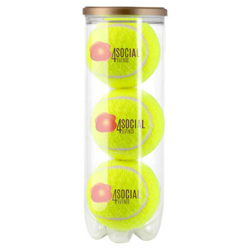 Röhre Tennisbälle