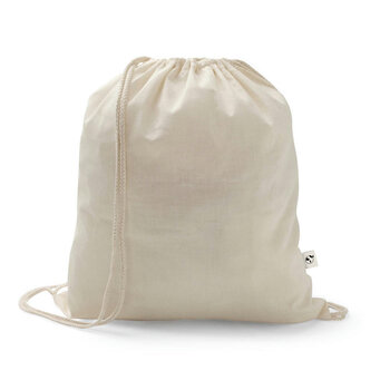 SALAMANCA. Turnbeutel aus recycelter Baumwolle (70%) und Polyester (30% rPET) (150 g/m²)