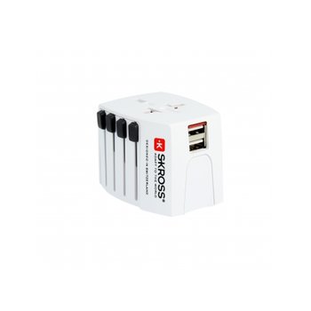 SKROSS Reiseadapter World MUV USB