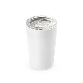 SLIDER. Reisebecher (Sublimation) aus Edelstahl 380 ml