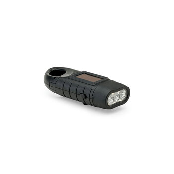 SOLARKY. Kompakte 0.5 W ABS-Taschenlampe mit 3 weißen LEDs mit 90 Lumen