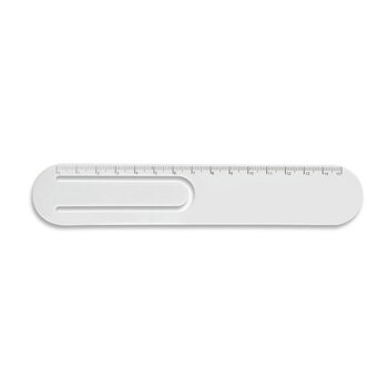 STEPHENIE. Lineal in PS 15 cm mit Clip