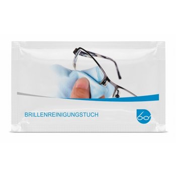 Sachet mit Brillenreinigungstuch