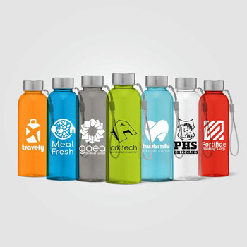 Skye - 500 ml rPET Trinkflasche mit Handschlaufe
