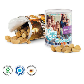 Snack Dose aus weißem Papier Nuss Cocktail-Mix