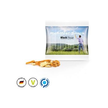 Snack Miditüte, Knabber Mix, weiß
