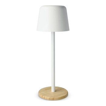 Solis Dimmbare Tischlampe mit Bambusfuß