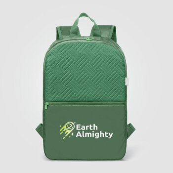 Sora Rucksack gesteppt aus recyceltem 210D Polyester - 13 L