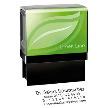Stempelautomat " Green Line" - ohne Digitaldruck