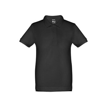THC ADAM KIDS. Kurzärmeliges Baumwoll-Poloshirt für Kinder (unisex)