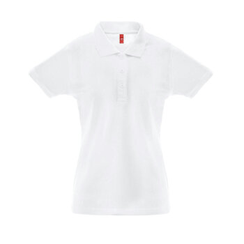THC BERLIN WOMEN WH. Poloshirt für Damen mit kurzen Ärmeln