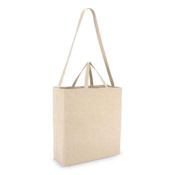 Tragetasche aus Baumwolle OEKO-TEX® 40 x 13 x 44cm 220g/m²