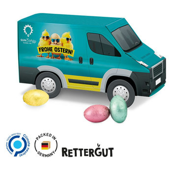 Transporter Präsent, Ostern, verschiedene Füllvarianten