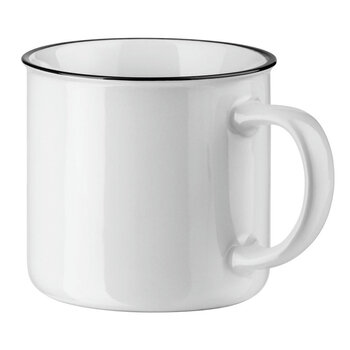 VERNON WHITE. Tasse aus Keramik 340 mL
