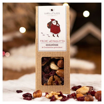 Weihnachts-Edition - Faltschachtel - Edelnüsse & Cranberries