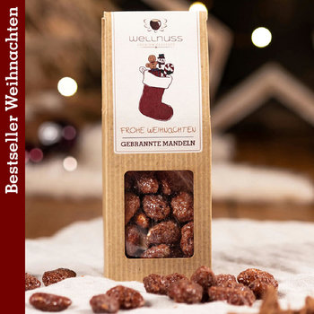 Weihnachts-Edition - Faltschachtel - Gebrannte Mandeln
