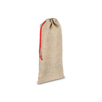Flaschenetui im Jute-Stil 14 x 34 cm