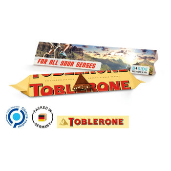 Werbedreieck Long Toblerone