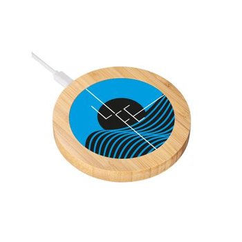 Wireless Charger REEVES-PEORIABambus veredeltes Muster