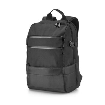 ZIPPERS BPACK. Laptop-Rucksack 15.6\'\' aus 300D Polyester und 840D Jacquard