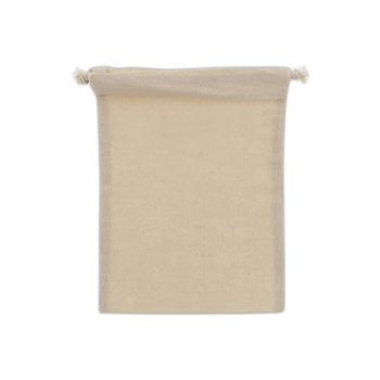 Zuziehbeutel OEKO-TEX® Baumwolle 140g/m² 15x20cm